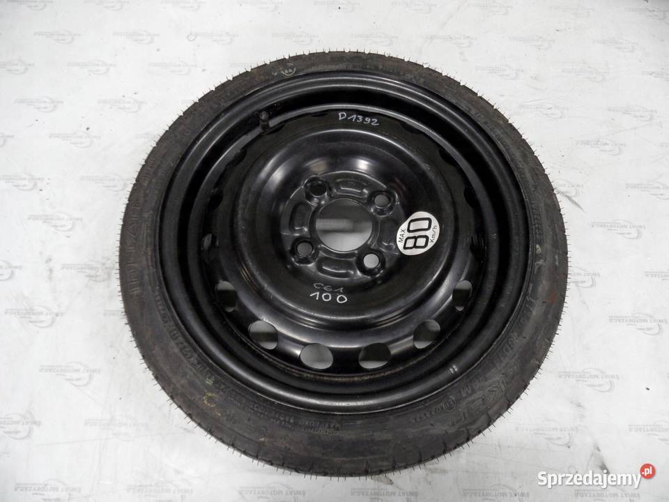 NISSAN MICRA koło dojazdowe 1157014 88M 4x100