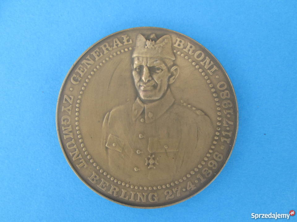 Medal General Broni Zygmunt Berling Bitwa Pod Skierbieszów