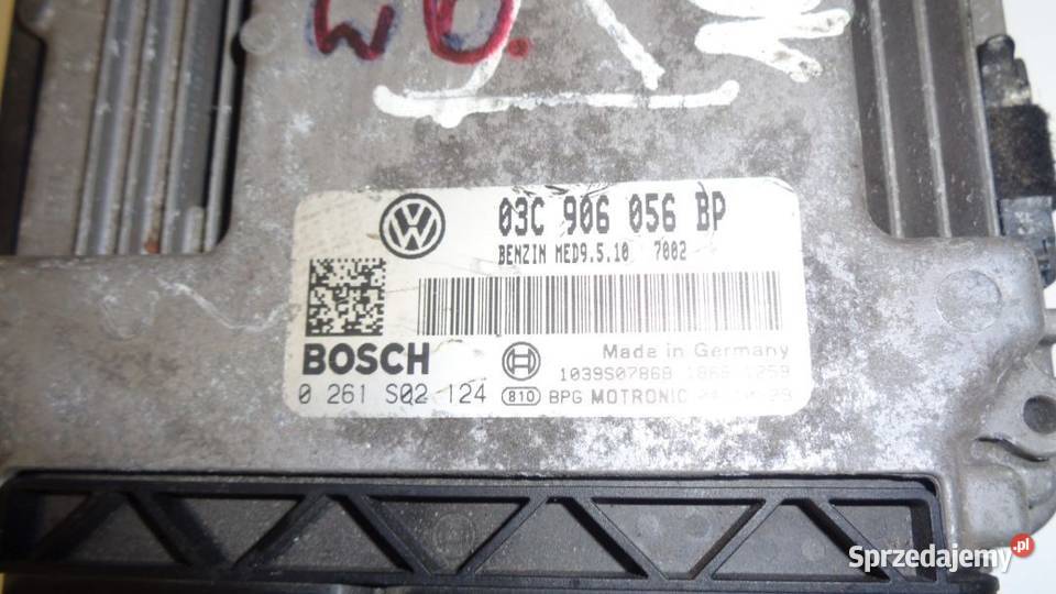 KOMPUTER STEROWNIK SILNIKA VW GOLF V 16 TFSI Rakoniewice