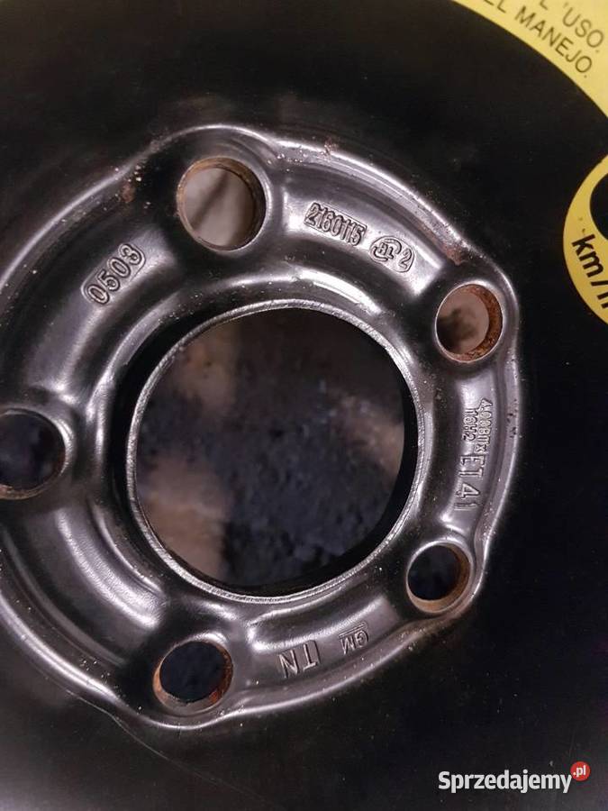 Dojazdówka zapas opel r16 5x110 sprzedam