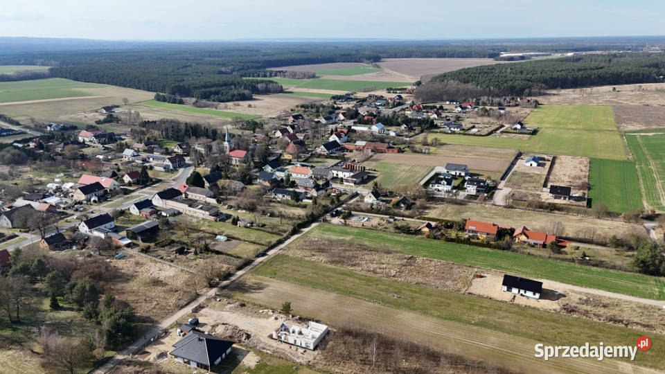Działka budowlana Bielkowo Miedwia utwardzona sprzedam