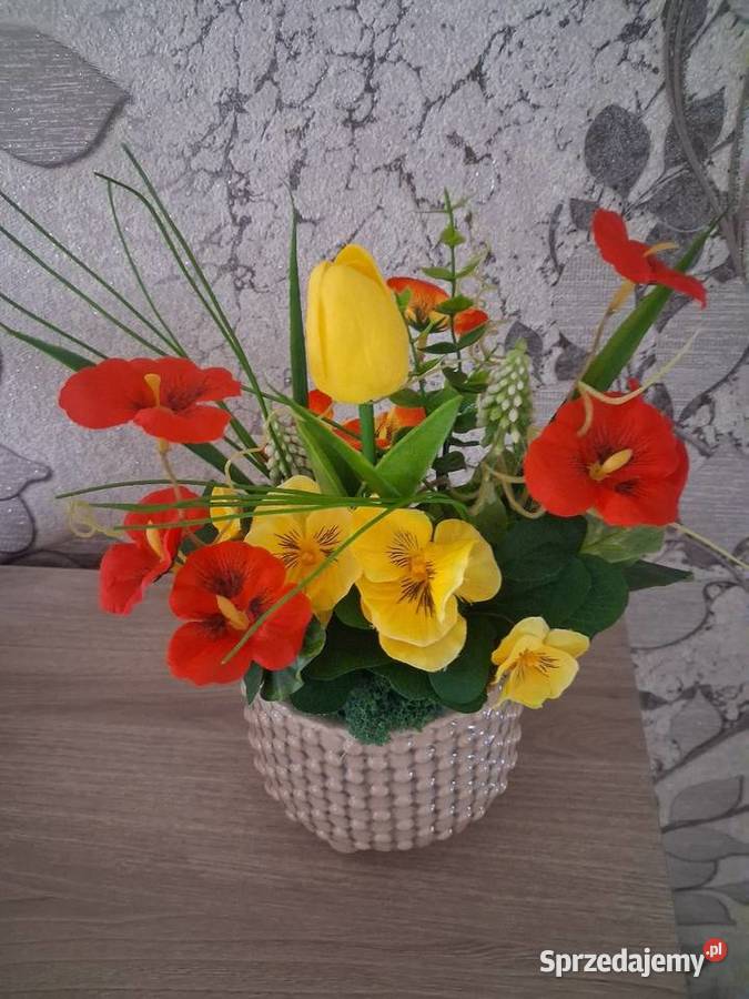 Kompozycja bratek śląskie Żywiec