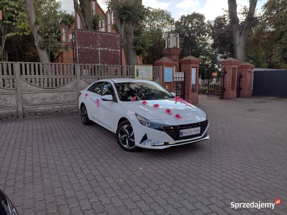 Auto do Ślubu Nowe 2021r Przystrojenie i Tablice Złotów