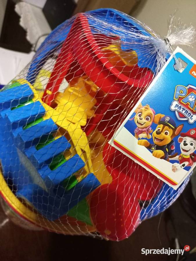 zestaw do piaskownicy Psi patrol wiaderko 11 Góra