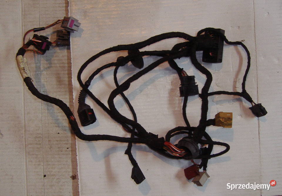 AUDI A6 C5 WIAZKA INSTALACJA DRZWI PRAWY PRZÓD Układ elektryczny, zapłon śląskie Katowice