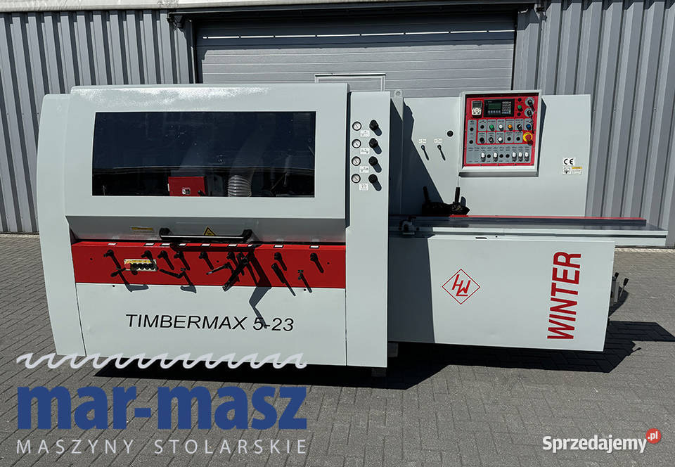 Strugarka czterostronna WINTER TIMBERMAX 523 Sierakowska Huta sprzedam