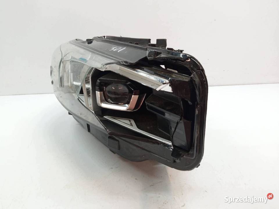 LAMPA PRZÓD PRAWA FULL LED LCI USZKODZONA Lampy przednie