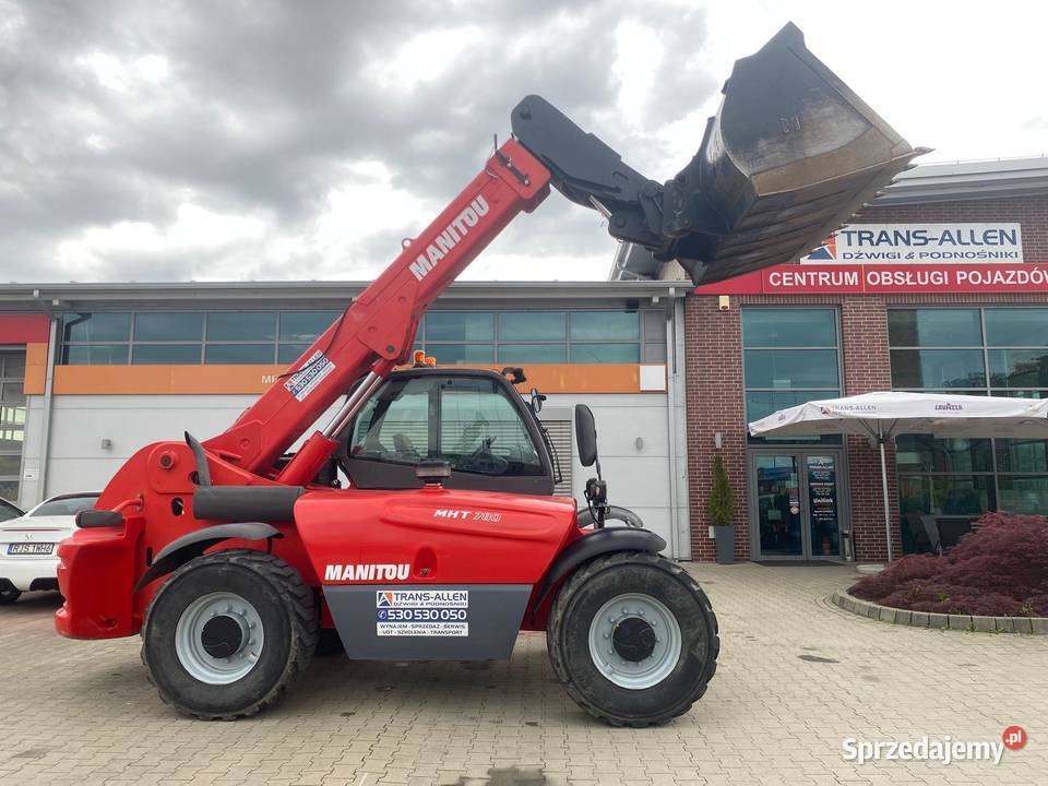 Manitou MHT 780 E3 ładowarka teleskopowa z dużym Jasło
