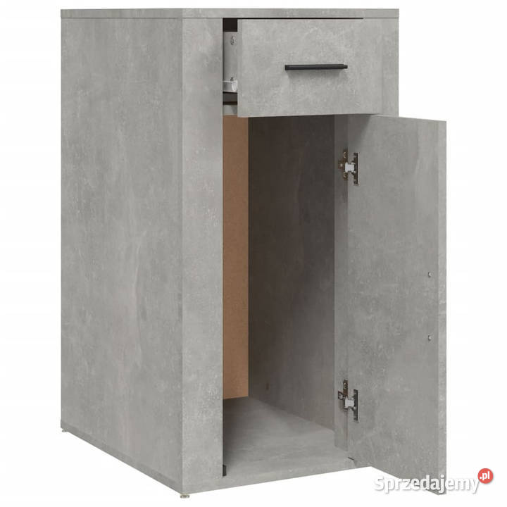 Półka pod biurko szarość betonu 40x49x75 mazowieckie Warszawa