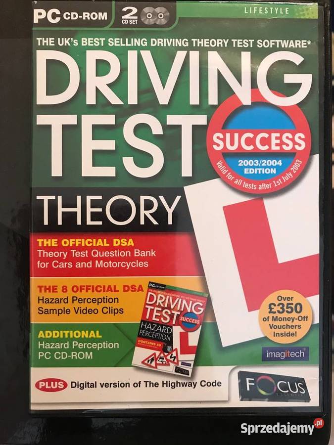 CD z oprogramowaniem Test na prawo jazdy w j Pozostałe lubuskie Zbąszynek