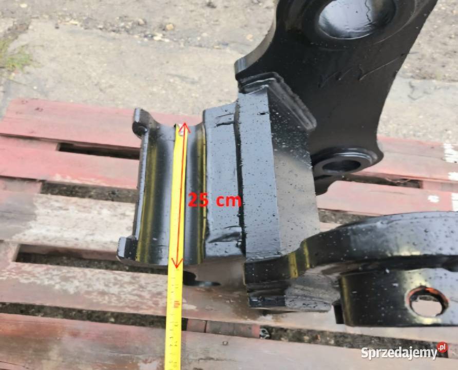 Szybkozłącze mechaniczne do koparki sworznie fi Bielsk