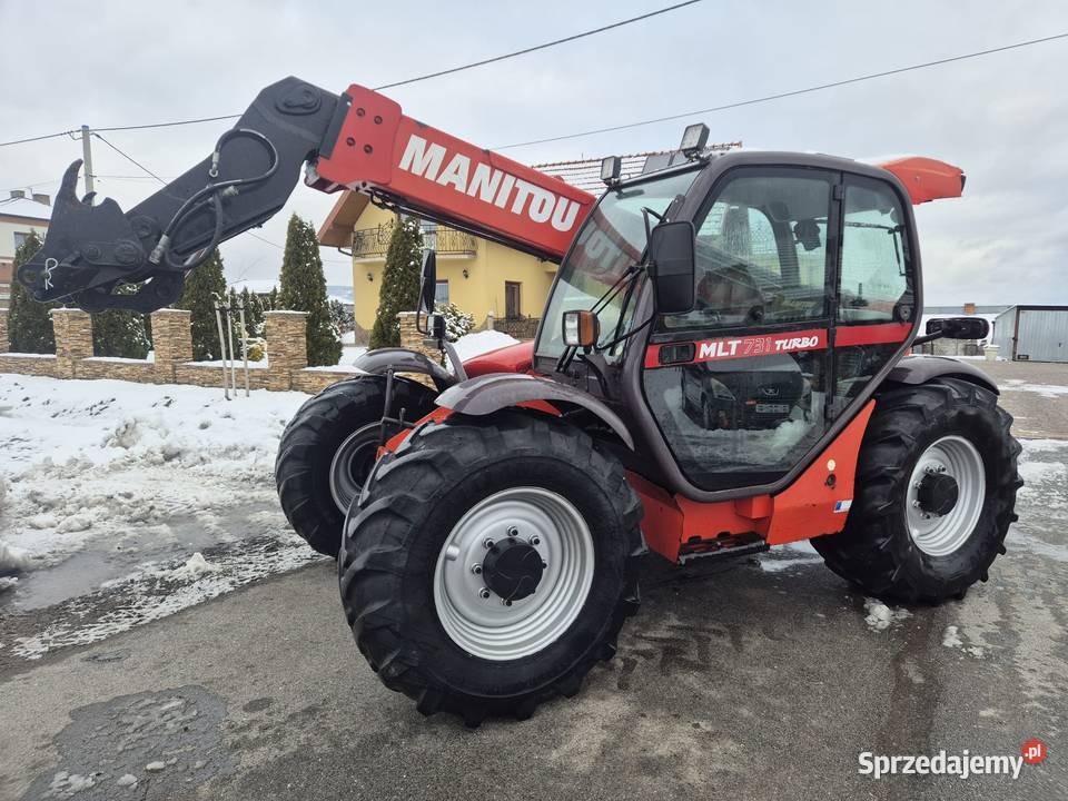 Ładowarka teleskopowa Manitou MLT 731 Chełmiec sprzedam