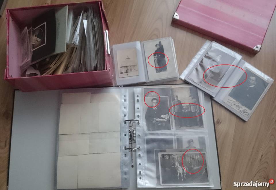 Stare zdjęcie fotografie widokówki dokumenty Ostrów Wielkopolski