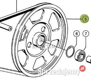 Claas Lexion 440 450 460 Koło Pasowe Napędu wielkopolskie Jastrzębniki sprzedam