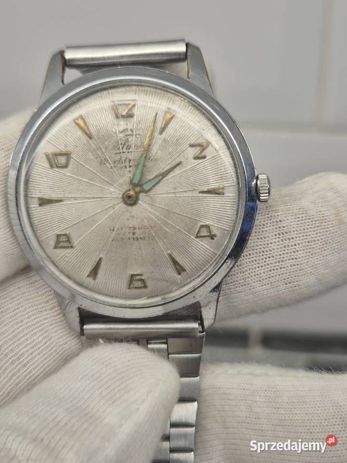 Zegarek vintage Atlantic Worldmaster Chorzów