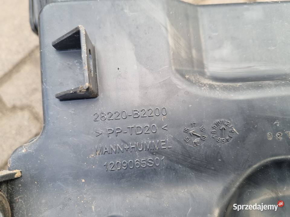 REZONATOR POWIETRZA KIA SOUL II 16i BENZYNA GDI wielkopolskie