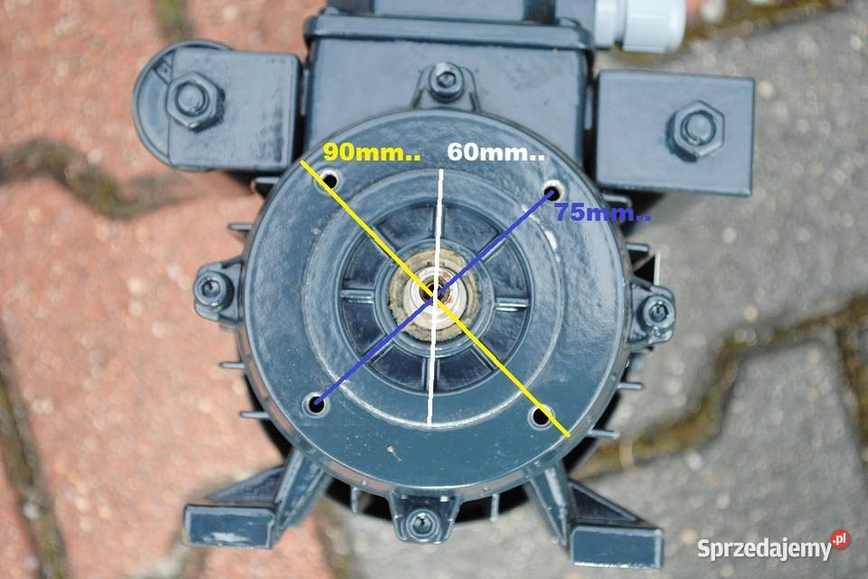 Silnik elektryczny 025kw 2840obrmin 230V Pozostałe Kargowa