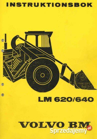 Volvo L120C BM620 BM640 SM660 instrukcja obsługi Kielce sprzedam