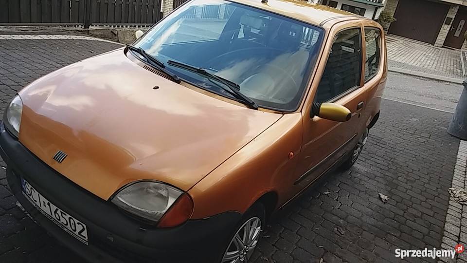 Seicento 11 elektryczne szyby central radio nieuszkodzony Fiat Cieszyn