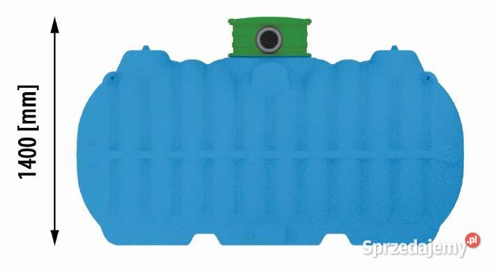 ZBIORNIK NA WODE DESZCZOWĄ 5000L BOLT PŁASKI Kraków