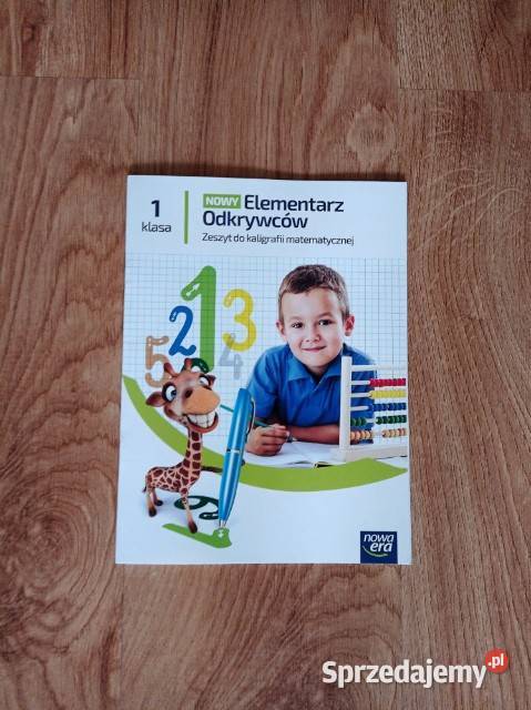 NOWY Elementarz Odkrywców Zeszyt do kaligrafii Katowice