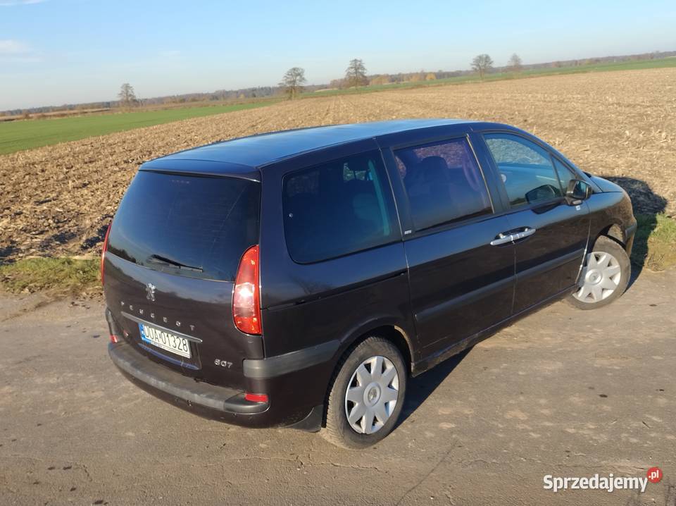 Peugeot 807 1 właściciel z polskiego salonu diesel Roszkowice sprzedam