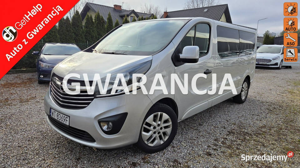 Opel Vivaro 16 CDTI140 8osób Long Skrzydła światła LED Otwock Mały