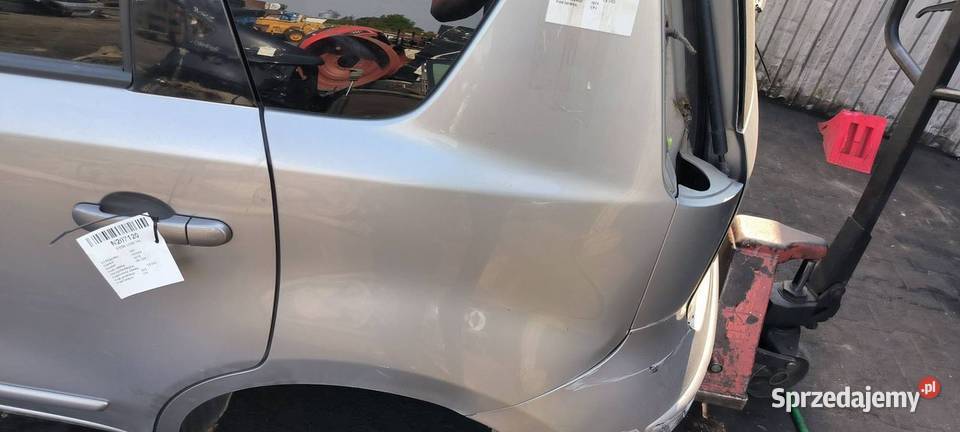 ĆWIARTKA BŁOTNIK LEWY TYŁ NISSAN NOTE KY0 osobowe kujawsko-pomorskie Lipno