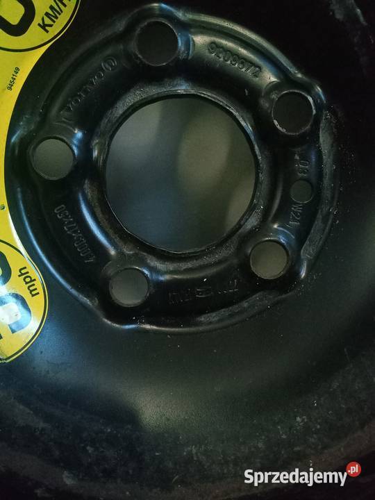 Koło dojazdowe Volvo 5x108 zapasowe dojazdowka Dąbrowa Górnicza sprzedam