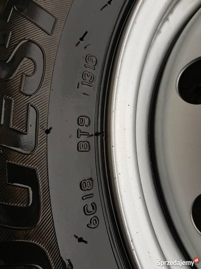 Koło zapasowe Fiat Ducato 15 Bridgestone NOWE Rok produkcji 2016 dolnośląskie Wrocław sprzedam