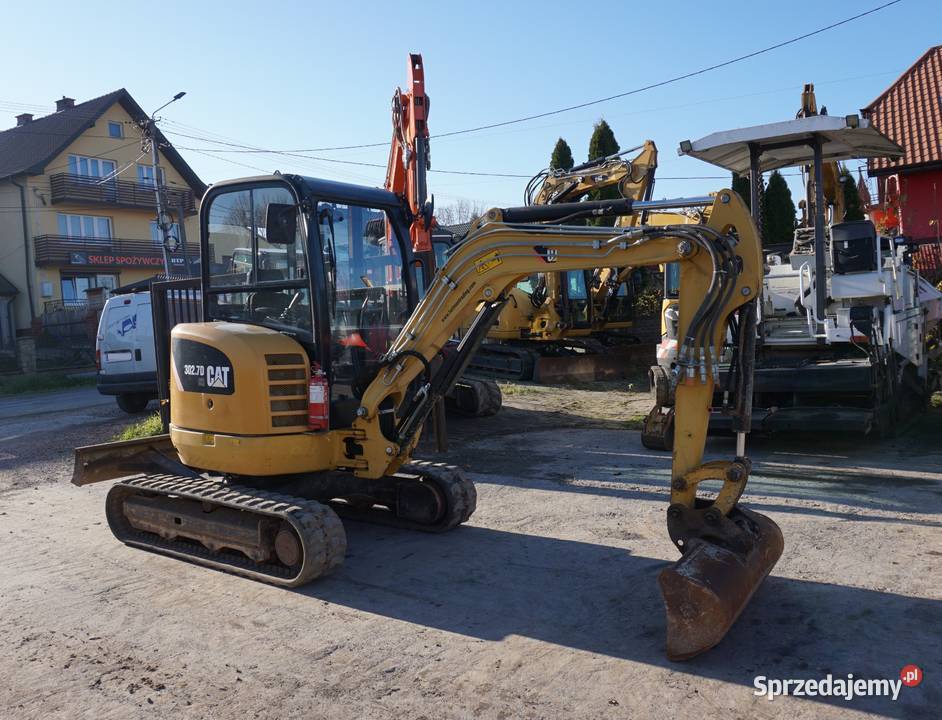 Minikoparka CAT 3027 D 2013 Jeziorko