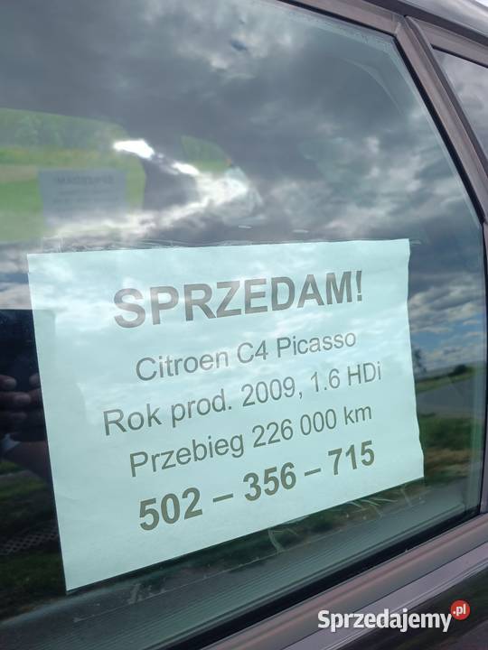 Citroen Xsara Picasso Stan Nowe opony mazowieckie Grodzisk Mazowiecki