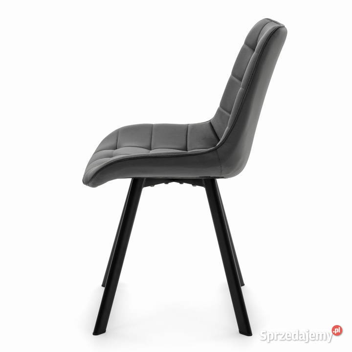 Krzesło Tapicerowane Tori Ciemnoszare Wysyłka Tarchały Małe sprzedam