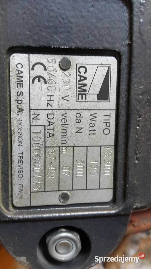 CAME KR300BENNINCA siłowniki sprzedam