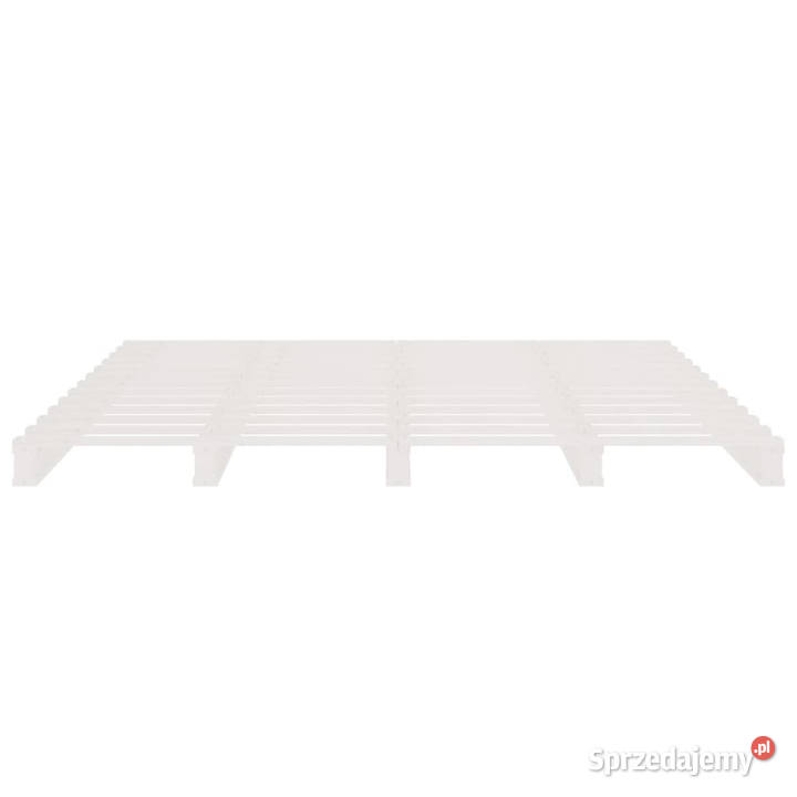 Łóżko z palet białe lite drewno sosnowe 120x200 Warszawa