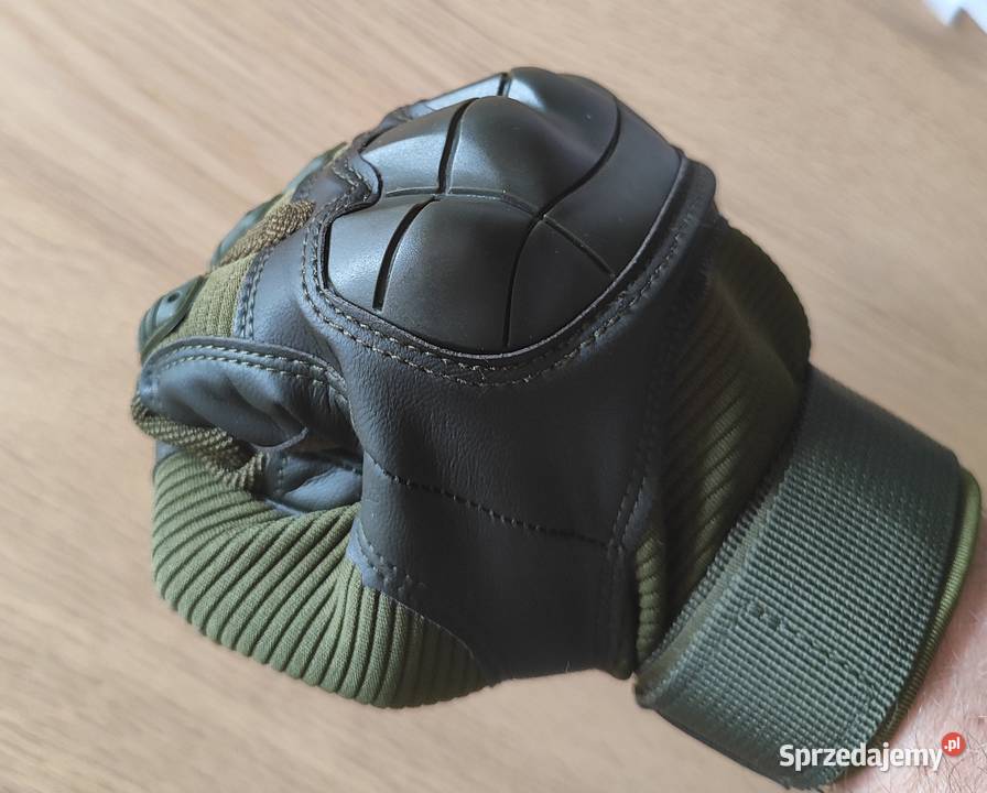 Rękawice taktyczne wojskowe militarne zielone podlaskie Białystok