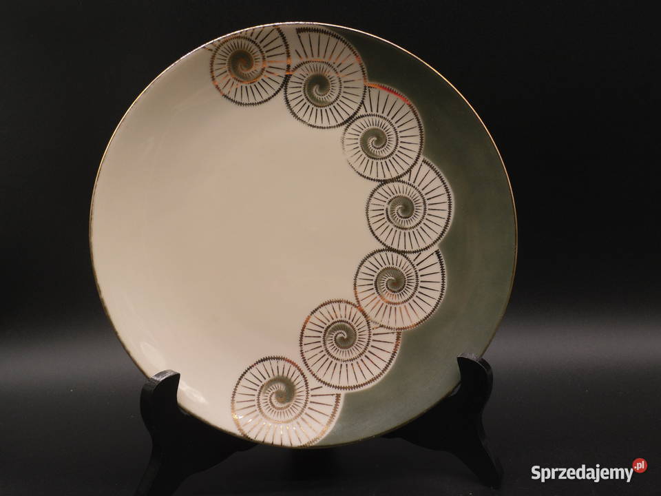 Talerz deserowy Bareuther Waldsassen wielkopolskie Raszków