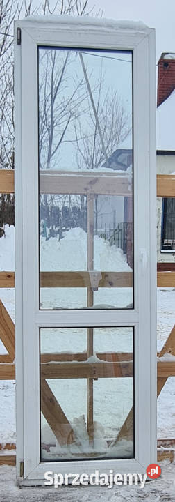 OKNA KacprzaK Okno Balkonowe 72X231 Używane PCV sprzedam