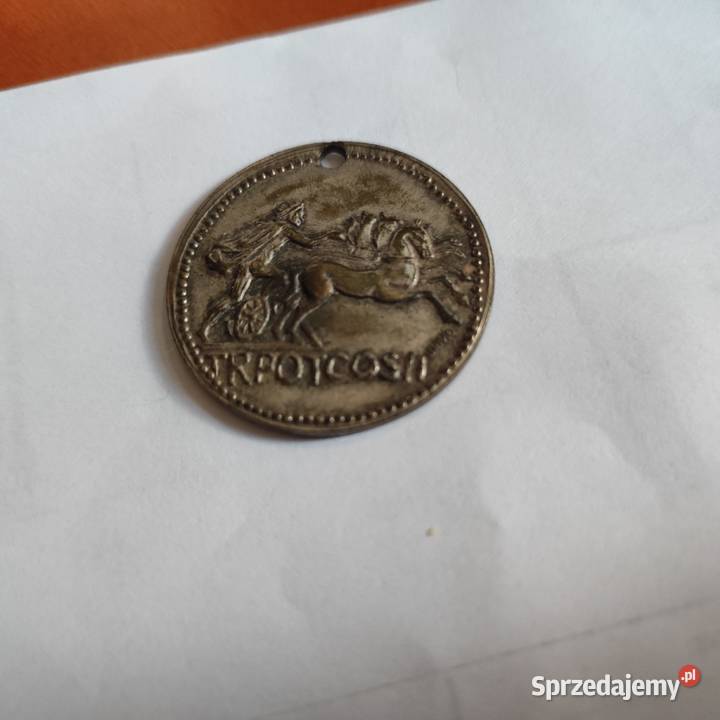 Duża moneta medal MAgrippa Rzym srebro antyk Wrocław