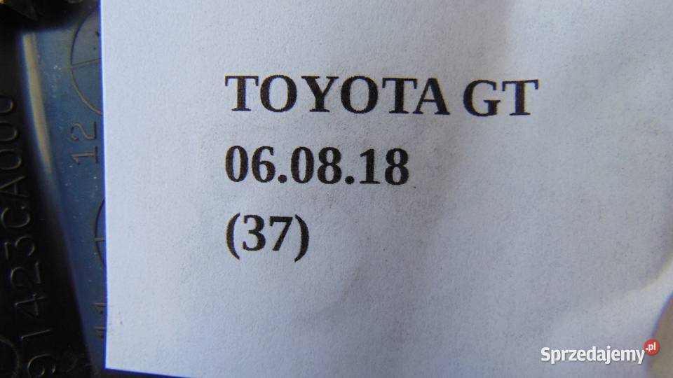 PLASTIKI WNĘTRZA OSŁONA TOYOTA GT86 Nowy Tomyśl