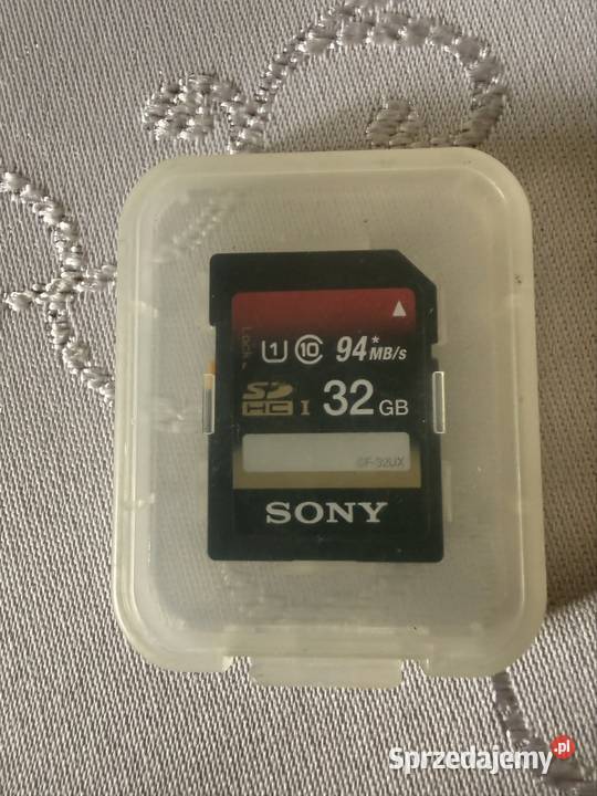 Karta pamięci Sony SDHC 32GB SFUX UHSI U1 94MBs
