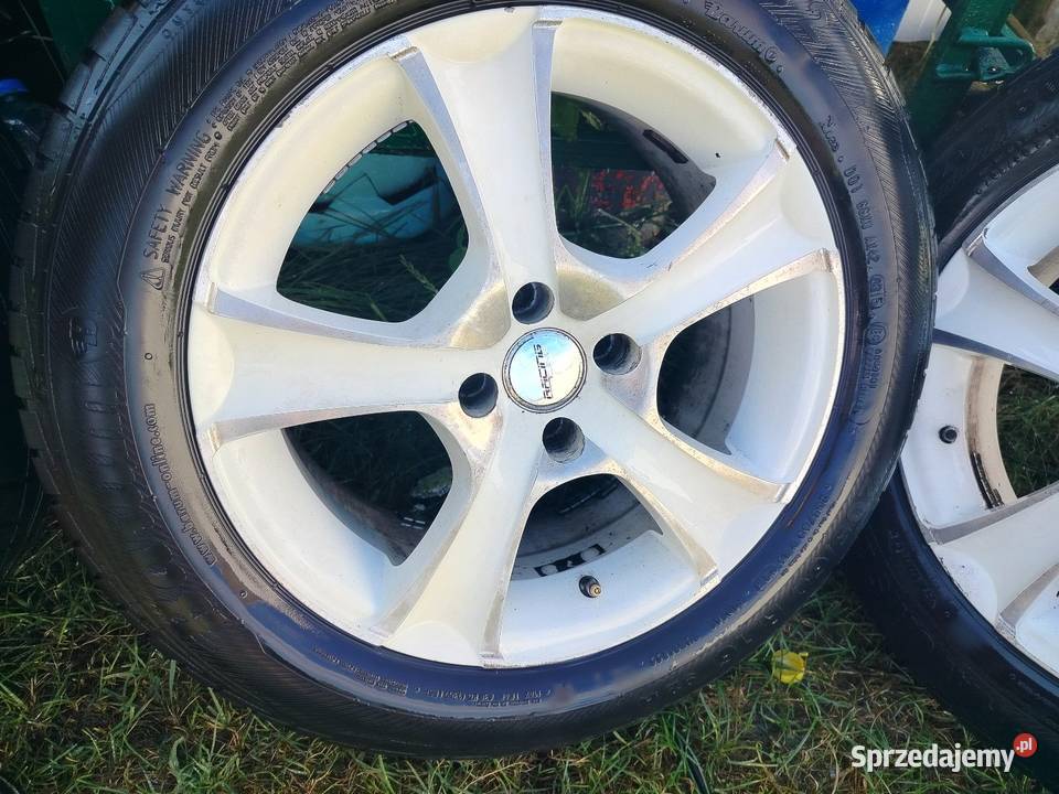 Alu felgi 16 4x 100 opony letnie Sekursko