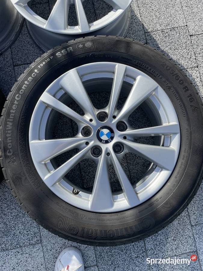 BMW Felgi Aluminiowe 16 Opony Zimowe Continental Inowrocław