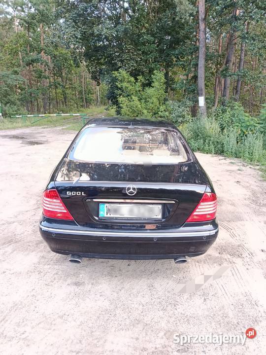 Mercedes S600 V12 W220 Warszawa