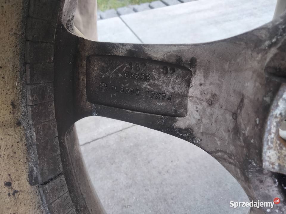 Alu 17 kola zima 2256517 5X1143 NISSAN QASHQAI Dęblin sprzedam