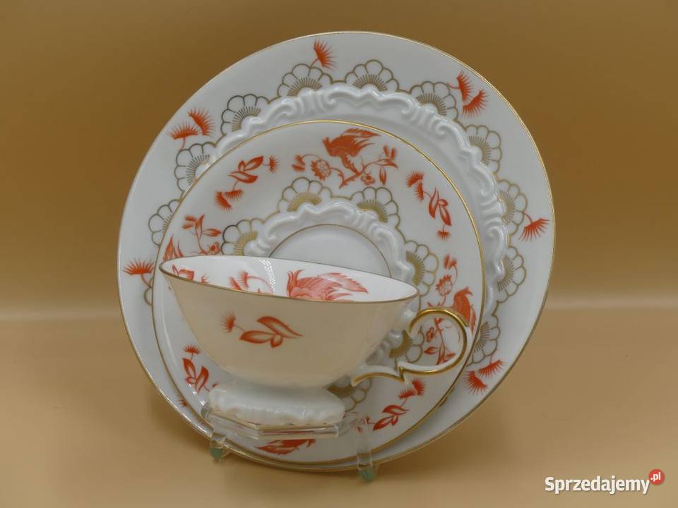 Komplet śniadaniowy Sorau Żary 1928 45 UNIKAT