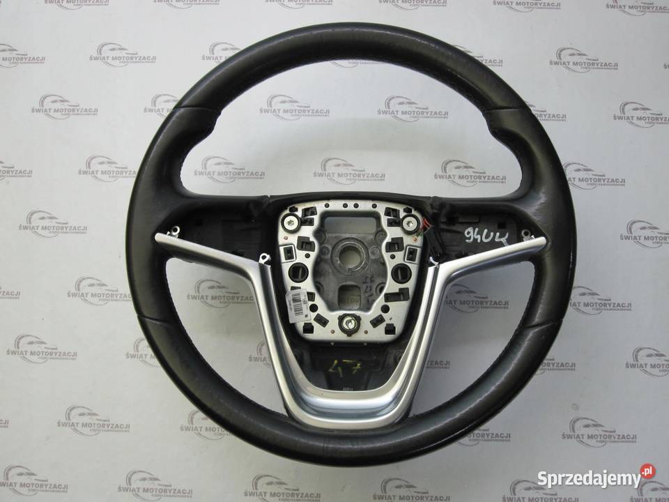 OPEL INSIGNIA A I 10r kierownica skórzana osobowe