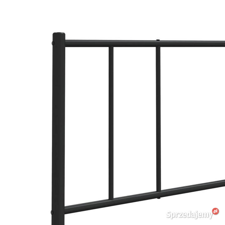 Metalowe wezgłowie czarne 180 WM352516 Warszawa