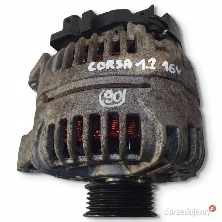 ALTERNATOR Opel Corsa D 12 14 16V BOSCH Układ elektryczny silnika Chełm