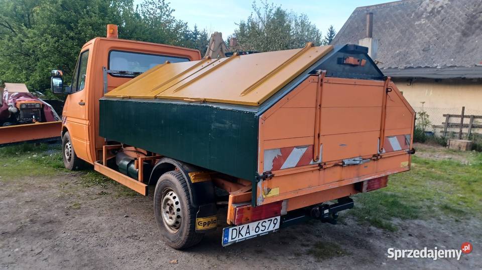 Mercedes Sprinter Śmieciarka wywrot sprowadzony Śmieciarki Lubawka sprzedam